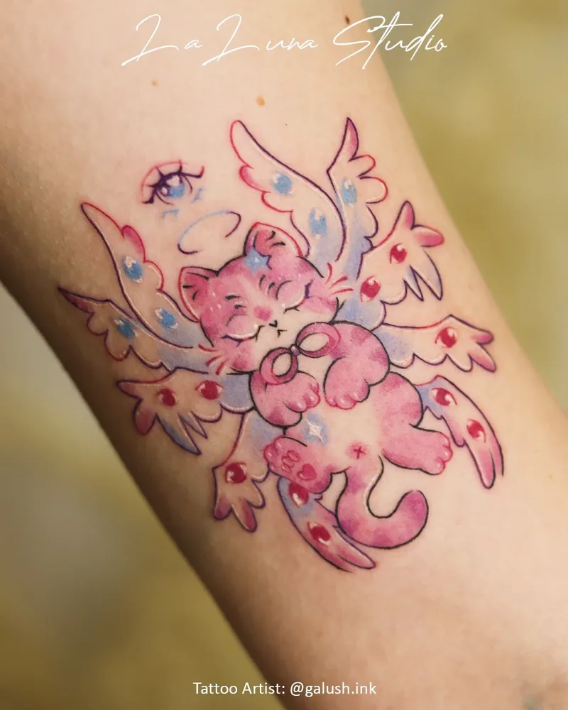 Tatuaj color, personaj